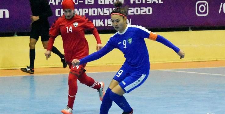 Сборные Ирана и Узбекистана делят лидерство на чемпионате CAFA-2020 по футзалу среди девушек в Душанбе