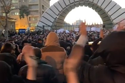 В Иране прошли антиправительственные акции из-за сбитого самолета