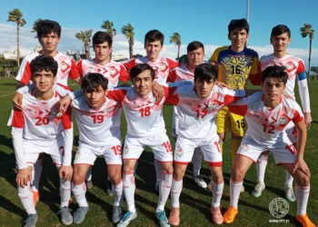 Юношеская  сборная Таджикистана (U-16) сыграла вничью  со сверстниками из Азербайджана