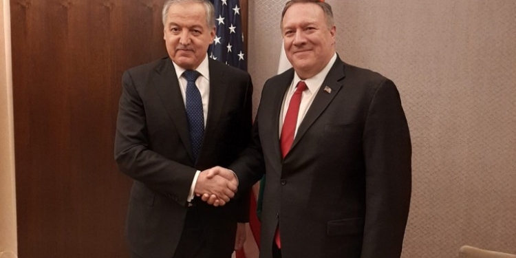 Глава МИД Таджикистана встретился с госсекретарем США