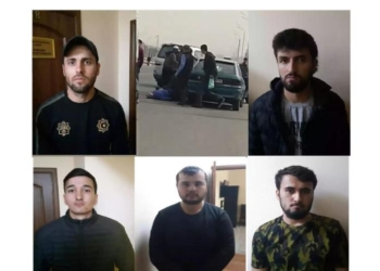 В Душанбе пятеро мужчин жестоко избили человека, попали на видео, а затем в милицию