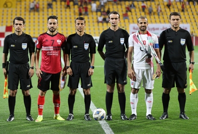 Al Wathba (SYR) vs Kuwait SC (KUW) during their 2020 AFC Cup group stage match  at the Al Wasl Stadium on 24 February 2020, in Dubai, United Arab Emirates.  Photo by Stringer / Lagardere Sports