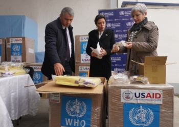 USAID передал Таджикистану  средства индивидуальной защиты от коронавируса