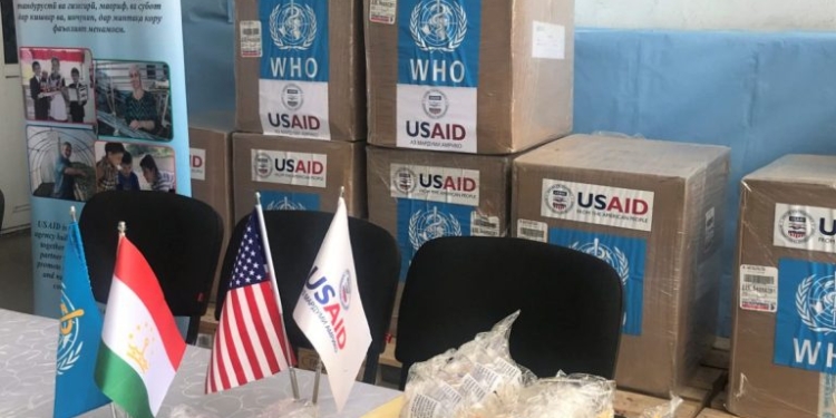 США предоставили Минздраву Таджикистана продуктовую помощь