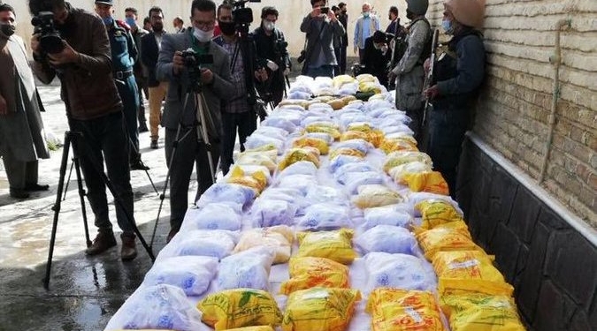 В Афганистане за год изъято более 65 тонн наркотиков, — МВД