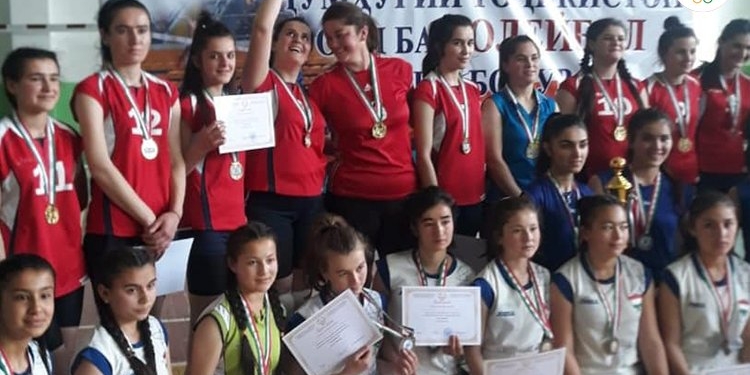 Женская сборная ГБАО стала чемпионом Таджикистана по волейболу