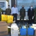 Управлению КЧС по Хатлону передали антисептические средства