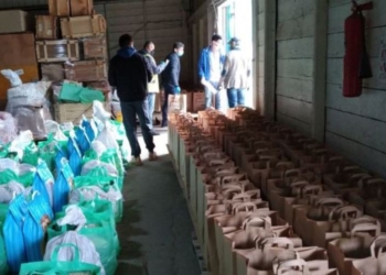 Помощь на миллион рублей: соотечественники раздали мигрантам 37 тонн продуктов