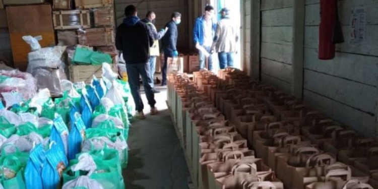Помощь на миллион рублей: соотечественники раздали мигрантам 37 тонн продуктов