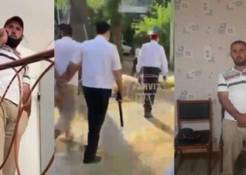 В Душанбе торговца фруктов, решившего «остограмиться» в подъезде дома, приняли за вора (видео)