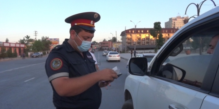 В ходе спецрейда на дорогах Хатлона выявлено около 4 тыс. правонарушений