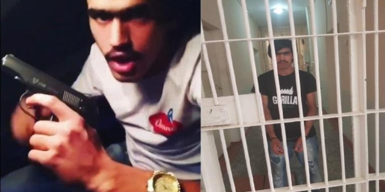 В Душанбе «блогера», решившего набрать подписчиков с «пистолетом» в руках, арестовали на 5 суток (видео)