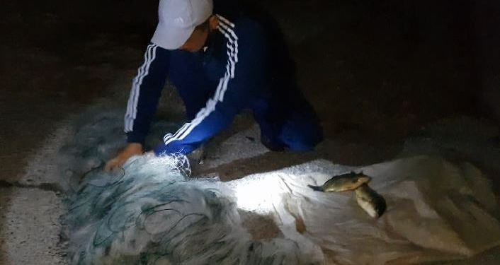 В Согде задержаны браконьеры, занимавшиеся незаконным промыслом в период нереста