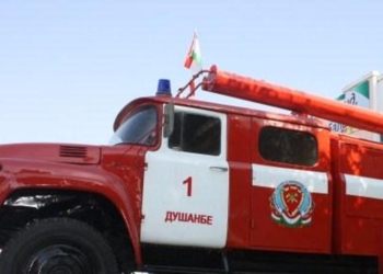 В Душанбе горел рынок «Дехкон»