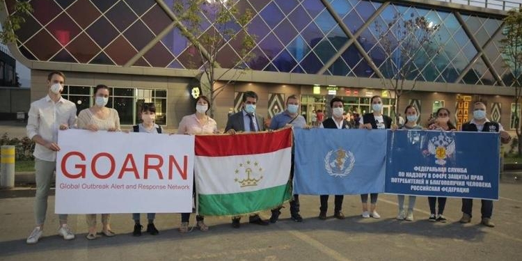 В Таджикистан в рамках помощи против COVID-19 в составе миссии ВОЗ прибыли российские эксперты