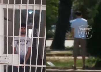 В Душанбе мужчина справил нужду на улице. Его привлекли «к общественно полезным работам»