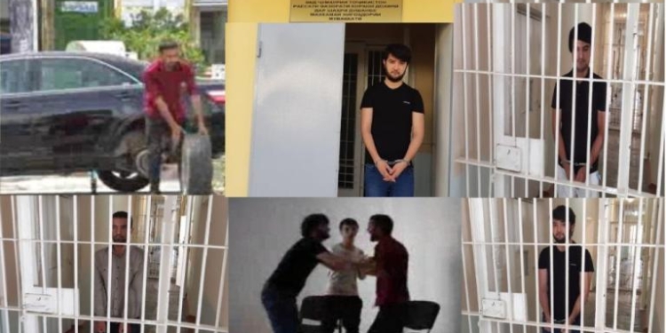 В Душанбе на 10 суток арестован эстрадный певец за «пранк» с автомобильным колесом