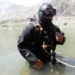 Водолазы-спасатели ГБАО отработали навыки погружения в воду