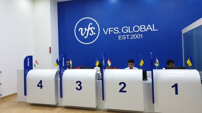 Украина открыла визовый центр в Душанбе