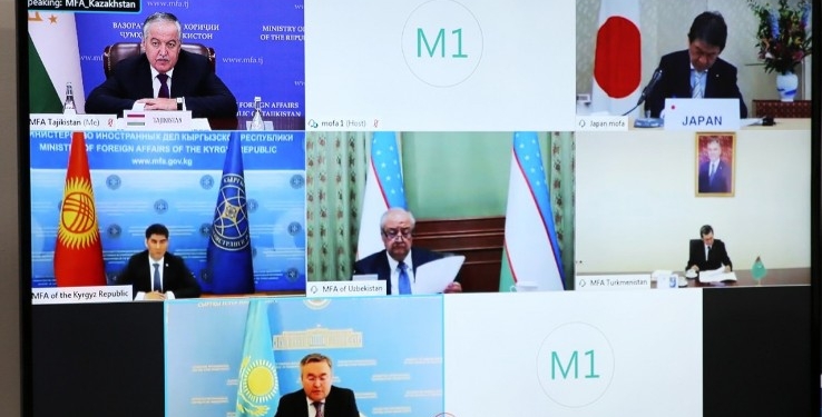 Главы МИД стран Центральной Азии и Японии обсудили ситуацию с коронавирусом