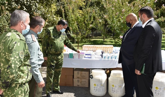 КЧС Таджикистана получил медикаменты и медицинские принадлежности для борьбы с коронавирусом