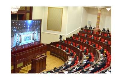 Заседание Народного Совета Туркменистана прошло на высоком организационном уровне