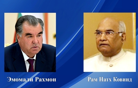 Эмомали Рахмон выразил соболезнования президенту Индии