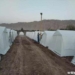 В Кубодиене для строителей медицинского комплекса возвели палаточный городок