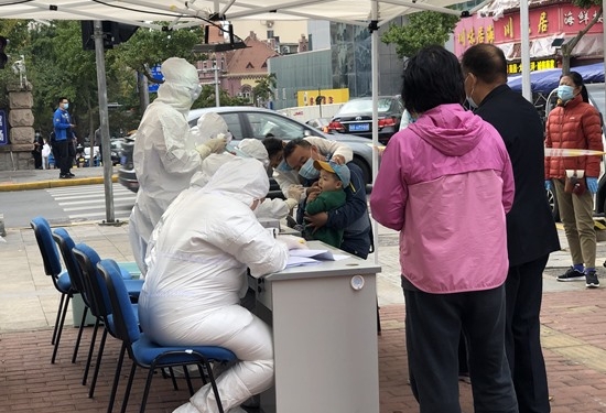 В Циндао началось масштабное тестирование на нуклеиновые кислоты COVID-19