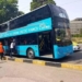 В Душанбе начали курсировать двухъярусные автобусы