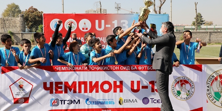 Юноши РШВСМ стали победителями чемпионата Таджикистана