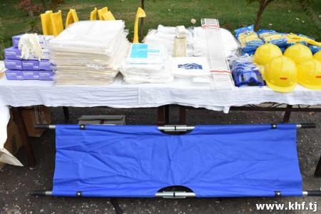 МККК оказала техническую помощь КЧС Таджикистана