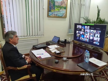 Глава Минфина Таджикистана принял участие в совещании министров финансов стран-членов ВБ