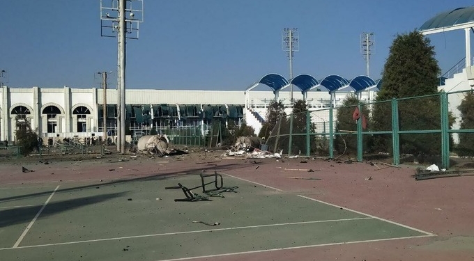 В Узбекистане, в комплексе для пациентов с COVID-19 взорвался кислородный баллон