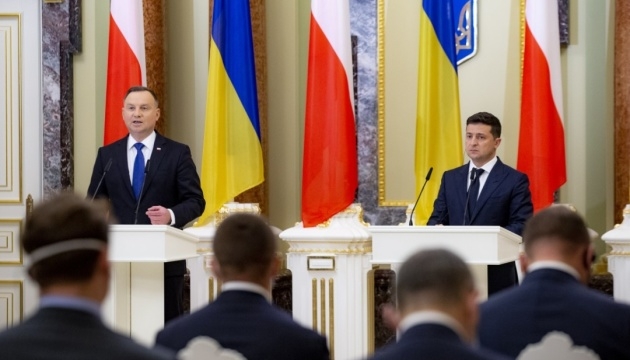 Крым, Донбасс и реформы: Зеленский и Дуда сделали совместное заявление