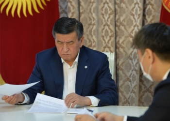 Президент Кыргызстана принял главу МИД