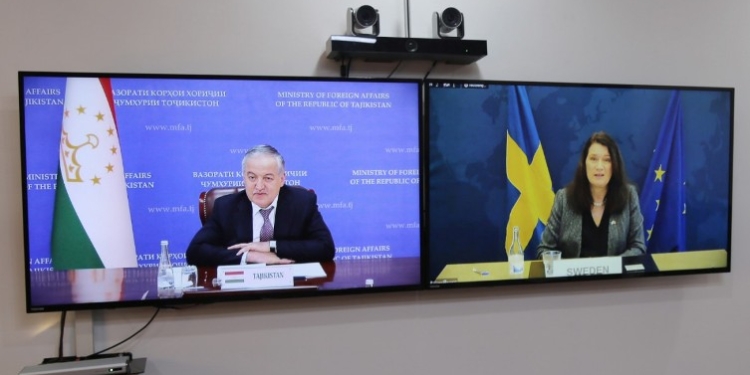 Главы МИД Таджикистана и Швеции обсудили двухстороннее сотрудничество