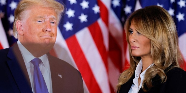 Жена Дональда Трампа задумалась о разводе после результатов выборов в США