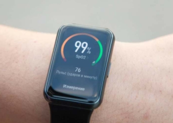 Умные часы для фитнеса Huawei Watch Fit впервые в Таджикистане: 10 дней без подзарядки