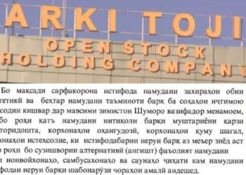 Директива «Барки точик»: отключить всех должников