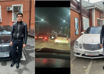 Двое жителей Душанбе устроили ночные автогонки. Их ждет крупный штраф