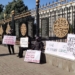 Участницы четвертого на сегодня митинга в Бишкеке объявили голодовку   
