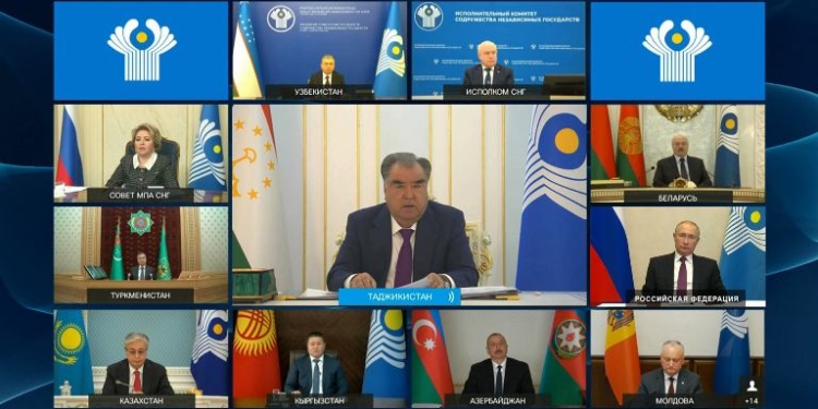 Эмомали Рахмон говорил на саммите СНГ об экономике, безопасности и культуре