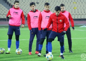 Молодежная сборная Таджикистана (U-19) начала второй тренировочный сбор в Душанбе