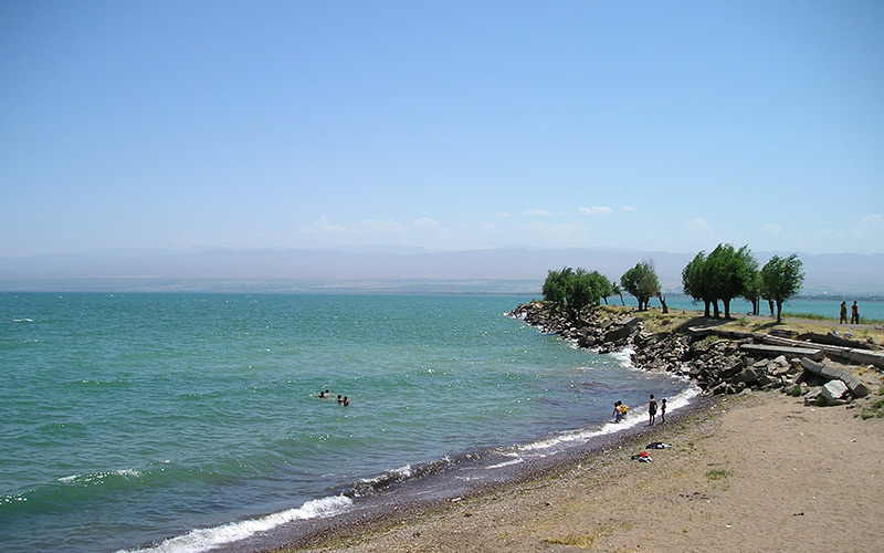 Ленинабад Кайраккумское водохранилище