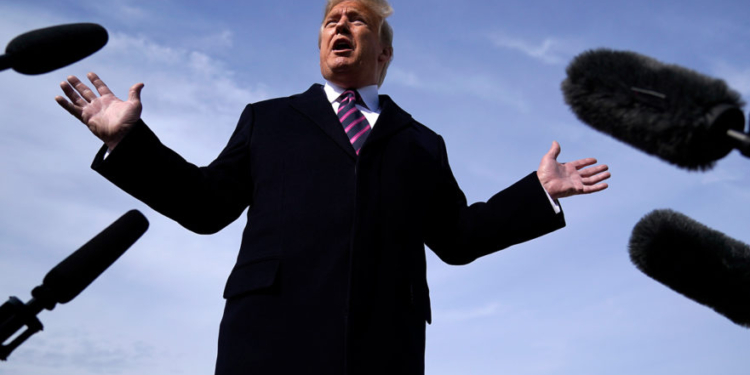 Дональд Трамп частично признал вину за беспорядки в Вашингтоне