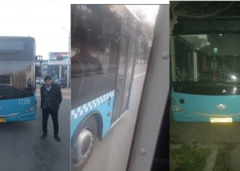 Водители пассажирских автобусов, устроившие гонки в Душанбе уволены