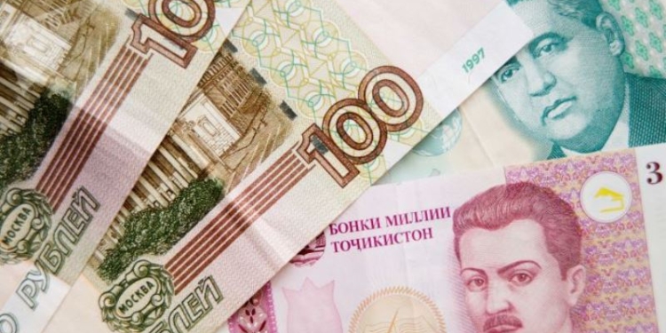 В Таджикистане укрепился российский рубль