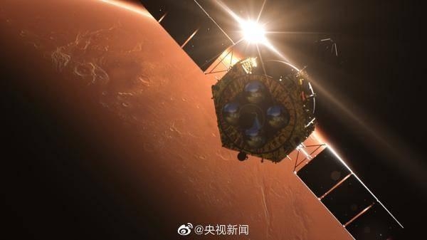 Китайский зонд «Тяньвэнь-1» вышел на парковочную орбиту Марса
