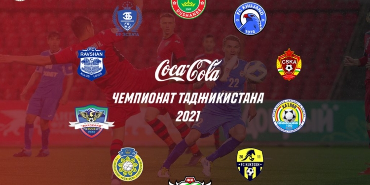 Жеребьевка календаря чемпионата Таджикистана-2021 по футболу состоится 12 марта